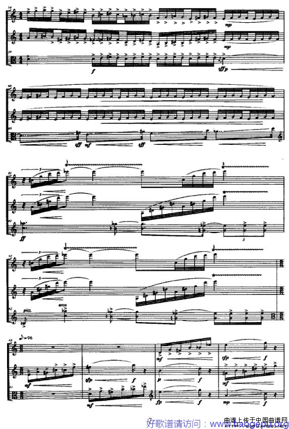 合(长笛+单簧管+中提琴)P7歌谱